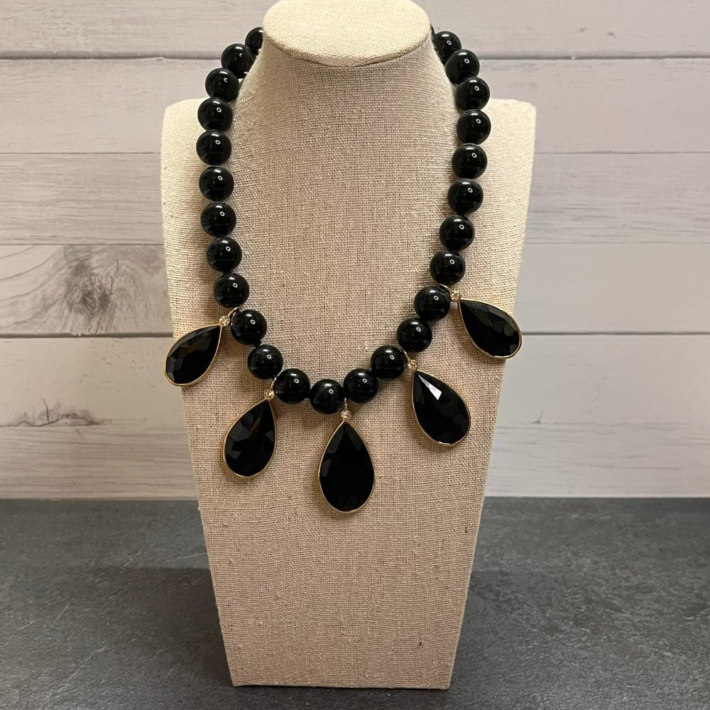 Kate Spade Black True Colors Necklace S53 IN GREAT CONDITION!